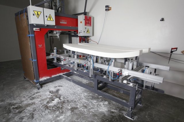 Kitefoil alpinefoil surfboard cnc shape