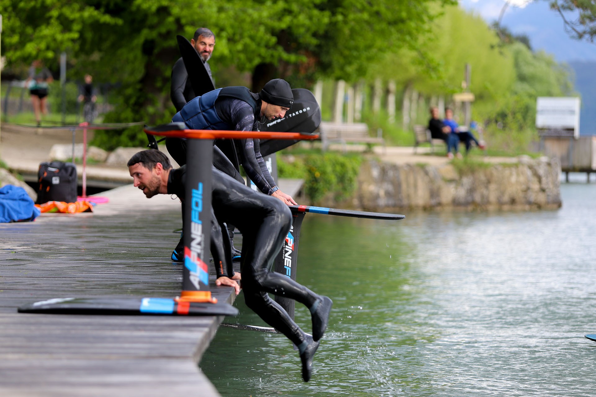 Test pumpfoil alpinefoil annecy avril 2025 10