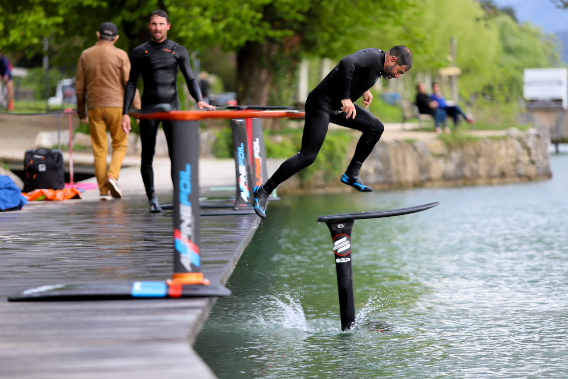 Test pumpfoil alpinefoil annecy avril 2025 12