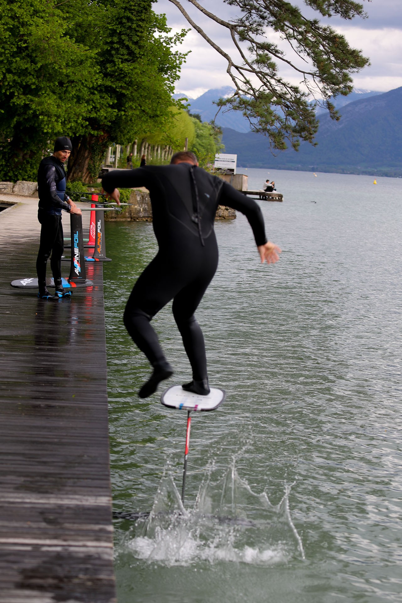 Test pumpfoil alpinefoil annecy avril 2025 24