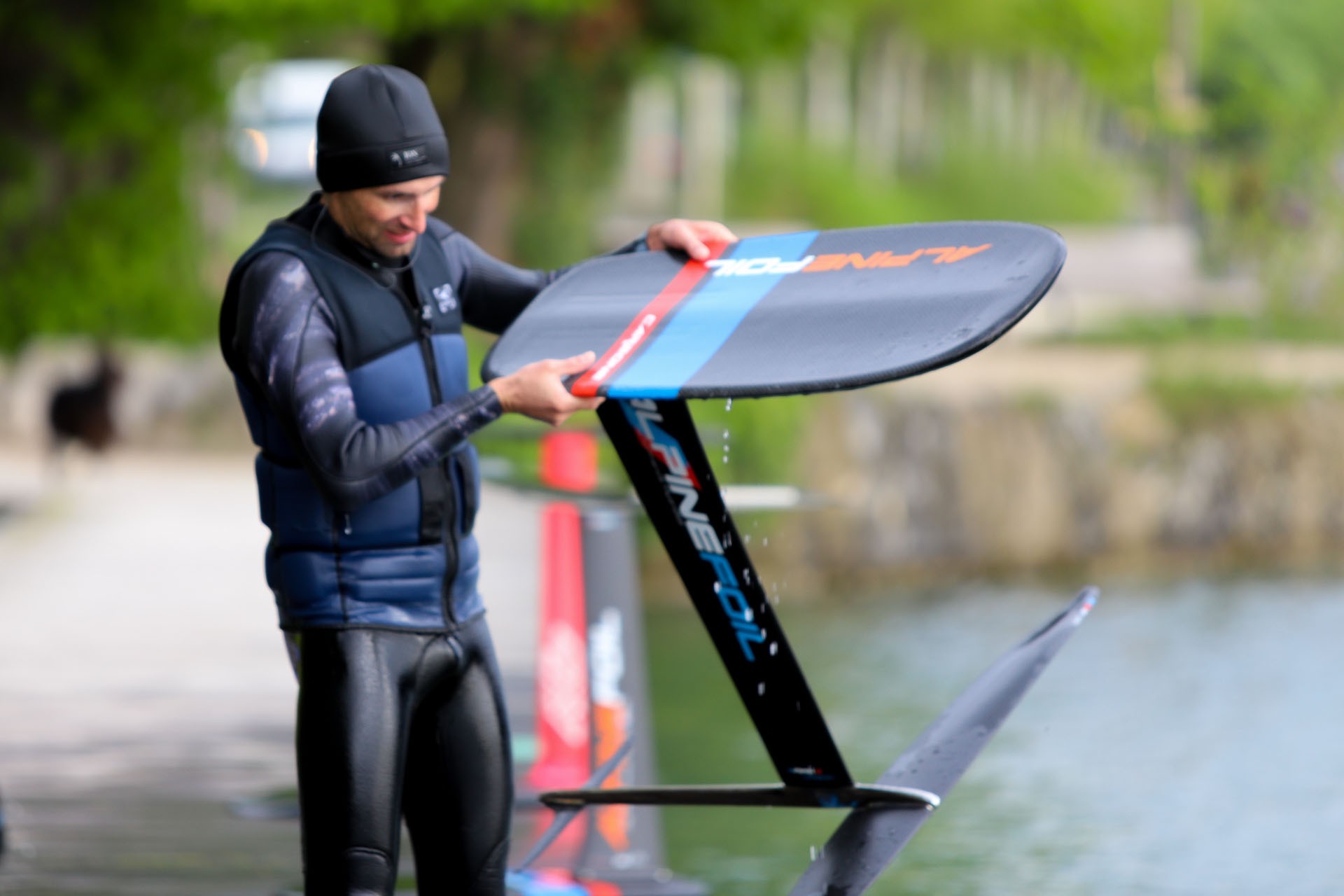 Test pumpfoil alpinefoil annecy avril 2025 25