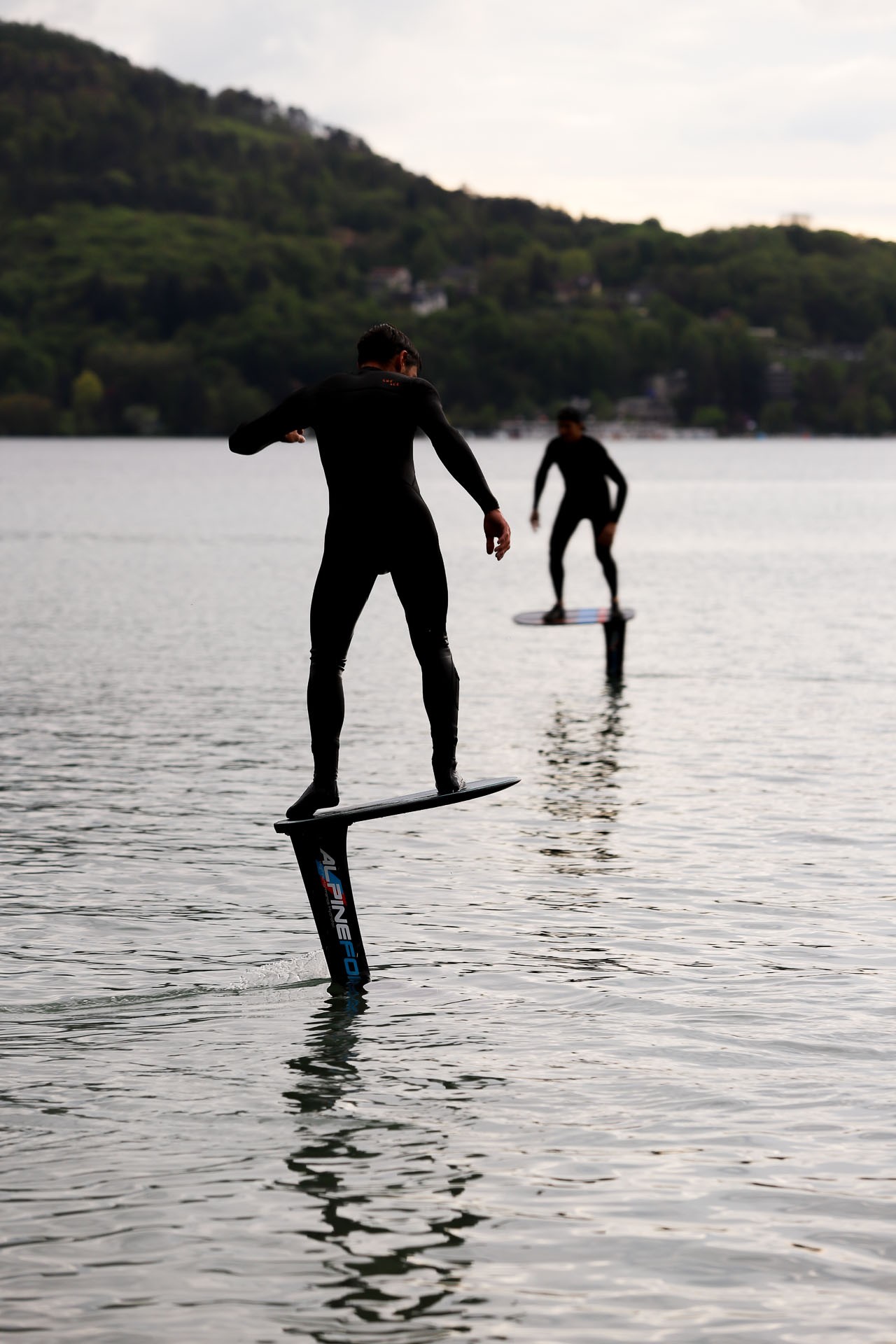 Test pumpfoil alpinefoil annecy avril 2025 36