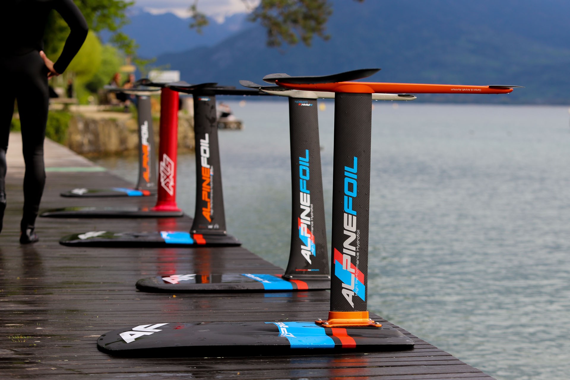 Test pumpfoil alpinefoil annecy avril 2025 56