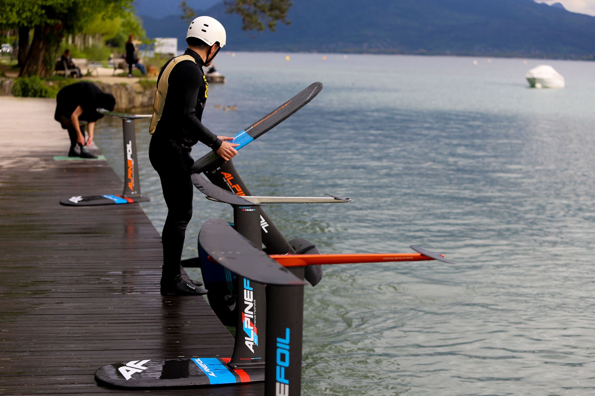 Test pumpfoil alpinefoil annecy avril 2025 59