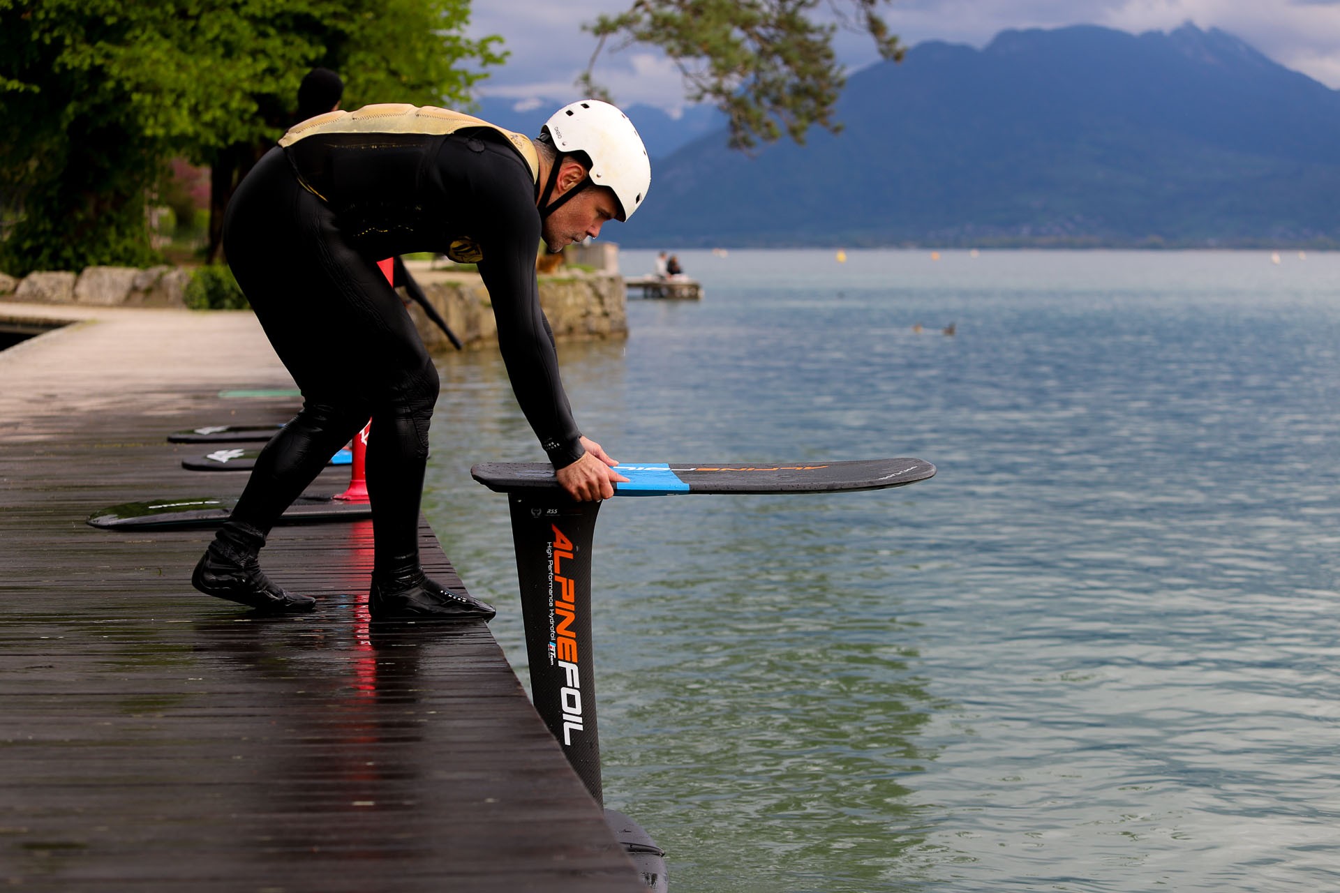 Test pumpfoil alpinefoil annecy avril 2025 63