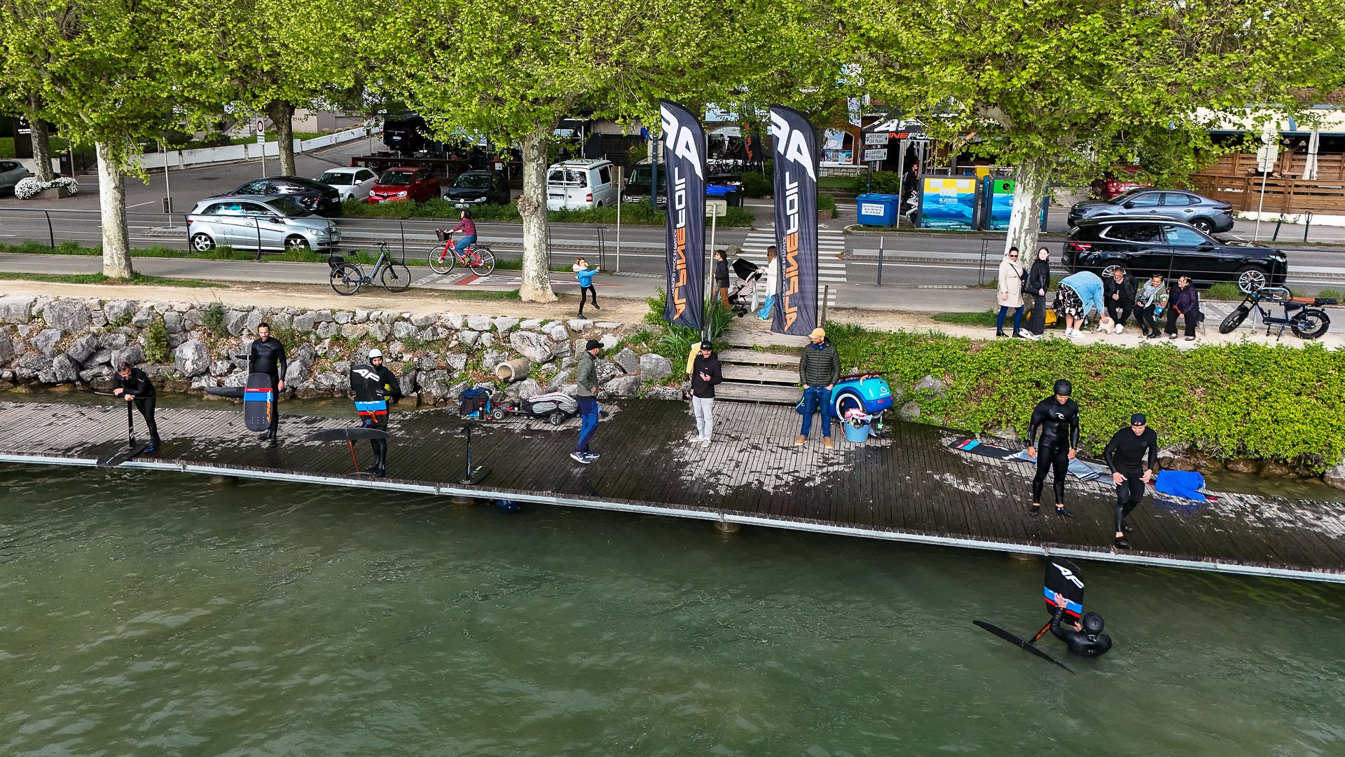 Test pumpfoil alpinefoil annecy avril 2025 67