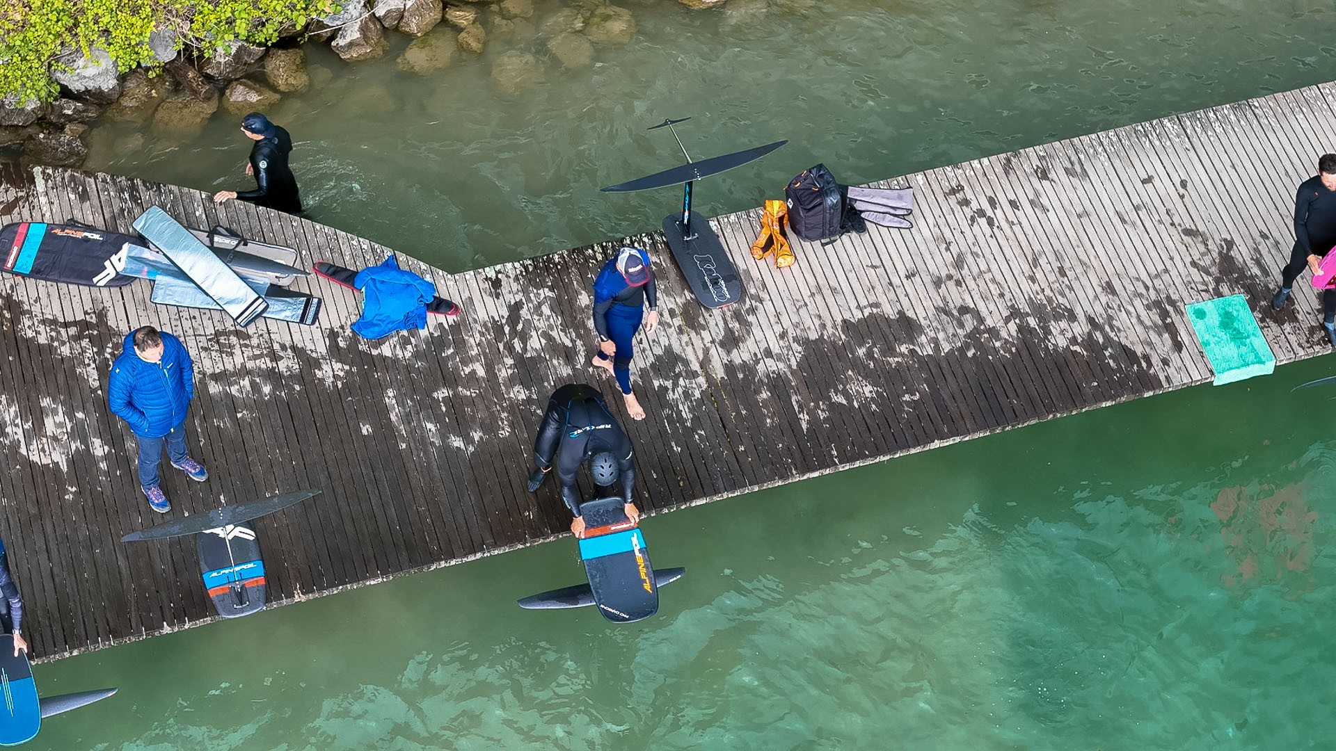 Test pumpfoil alpinefoil annecy avril 2025 70