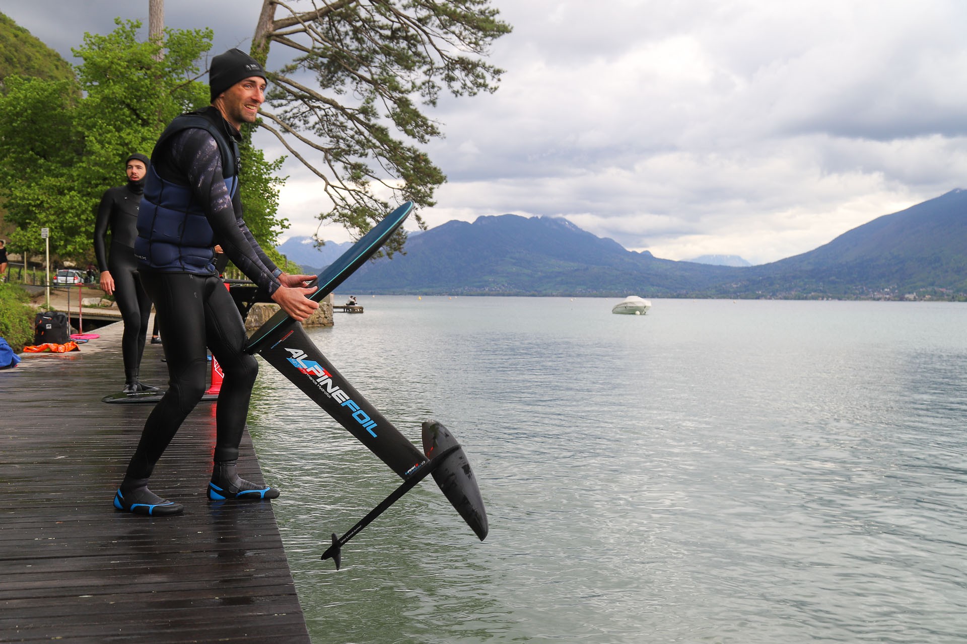 Test pumpfoil alpinefoil annecy avril 2025 8