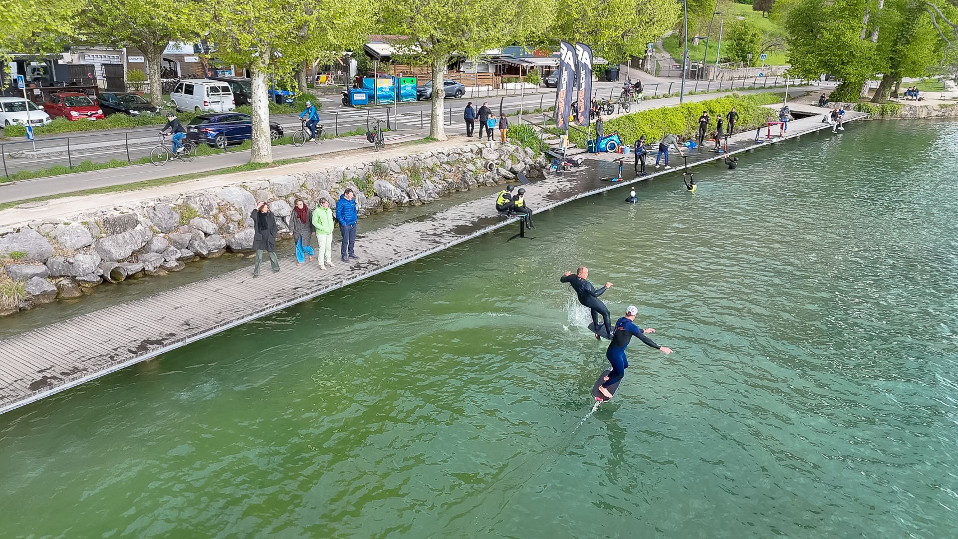 Test pumpfoil alpinefoil annecy avril 2025 83