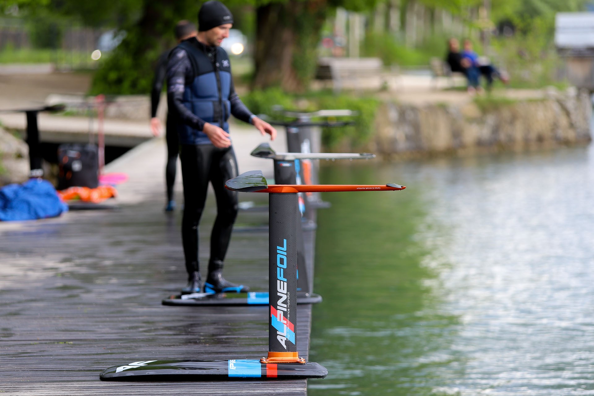 Test pumpfoil alpinefoil annecy avril 2025 9