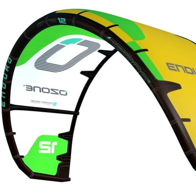 Aile de kite ozone enduro v5 8 m jaune occasion tbe 1
