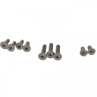 Screw set modular carbon alu