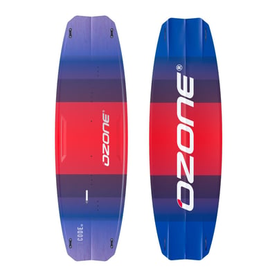 Twin tip ozone code v3 129 x 38 rouge neuf destockage 1