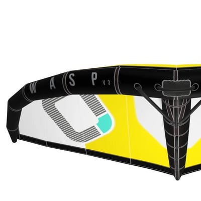 Wing ozone wasp v3 5 7 m jaune occasion tbe 1